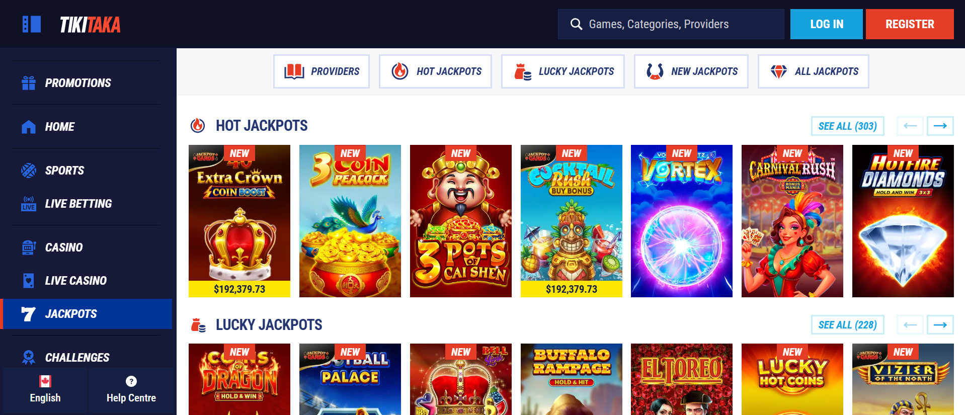 TikiTaka online casino